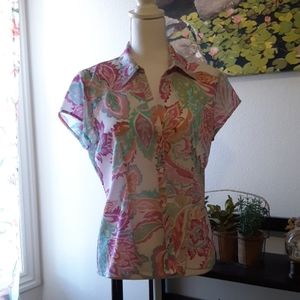 New York & Conpany retro seventies blouse